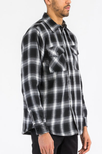 Quilted Padded Flannel - ZumBuys