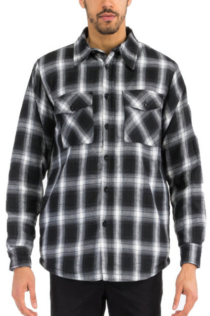 Quilted Padded Flannel - ZumBuys