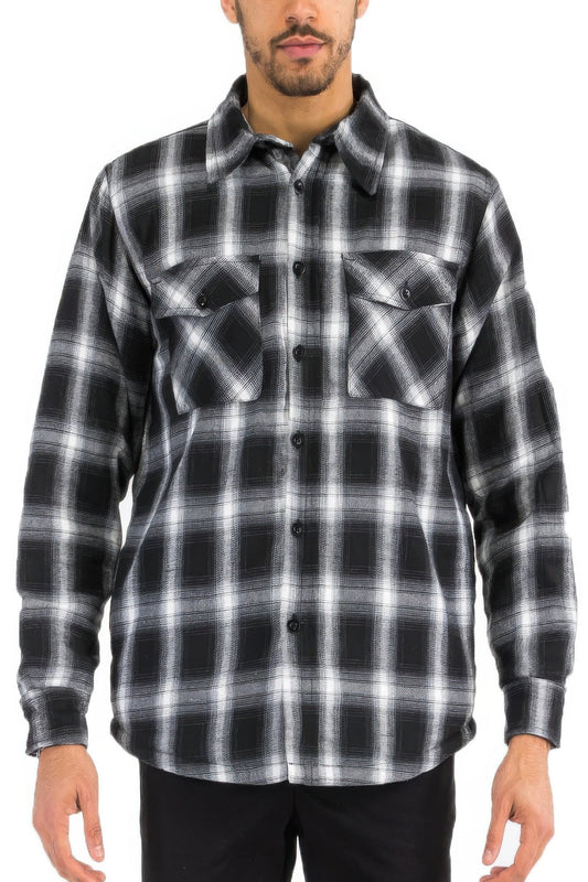 Quilted Padded Flannel - ZumBuys