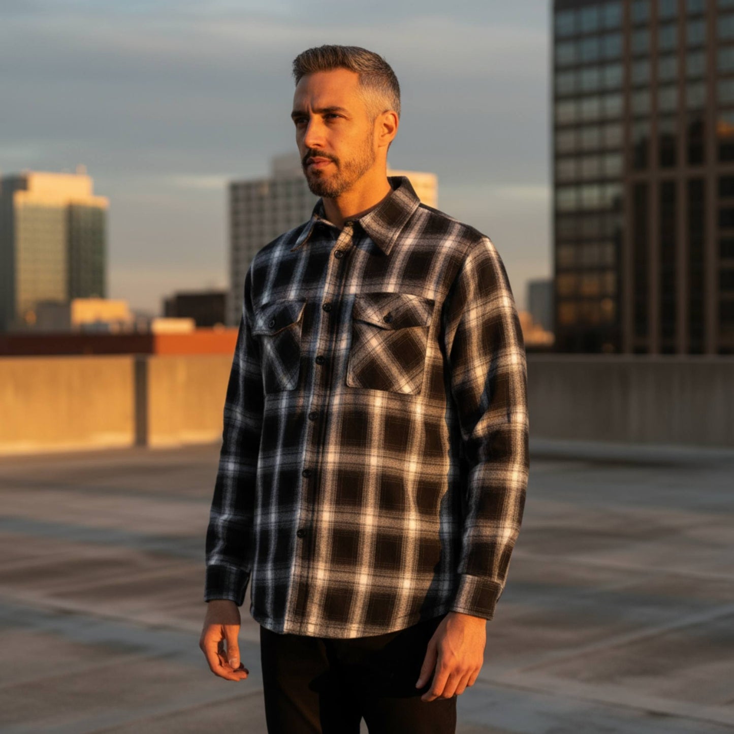 Quilted Padded Flannel - ZumBuys