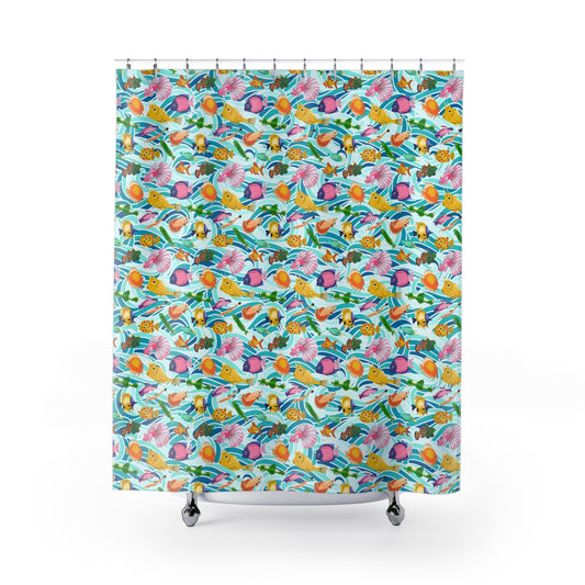 Rainbow Reef Shower Curtain - ZumBuys