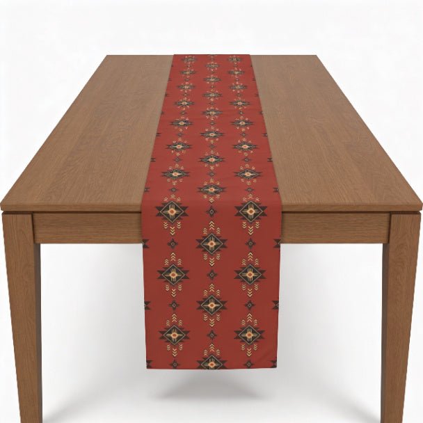 Red Mesa Table Runner (Polyester) - ZumBuys