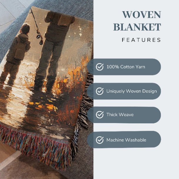 Reel Moments Woven Blankets - ZumBuys