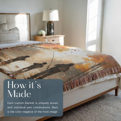 Reel Moments Woven Blankets - ZumBuys