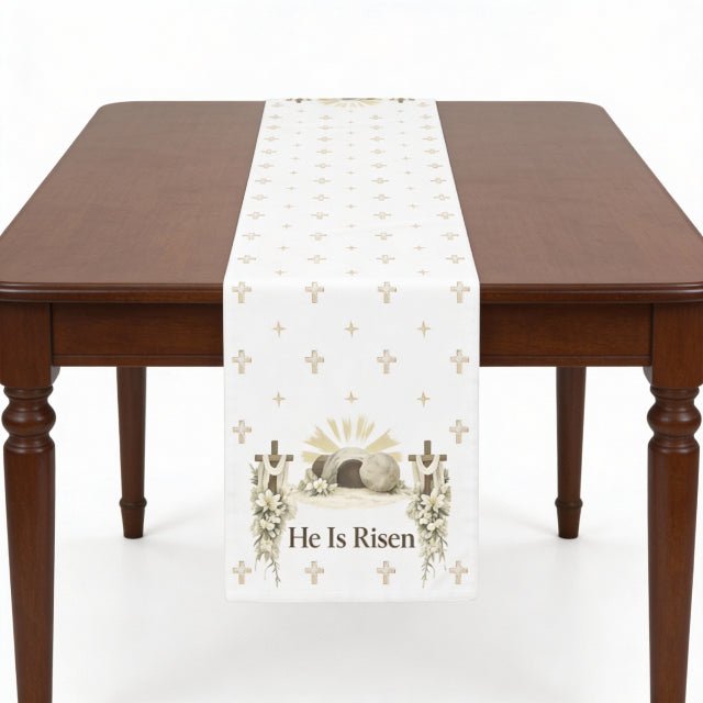 Resurrection Radiance Table Runner (Cotton, Poly) - ZumBuys