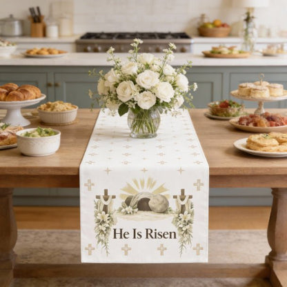 Resurrection Radiance Table Runner (Cotton, Poly) - ZumBuys