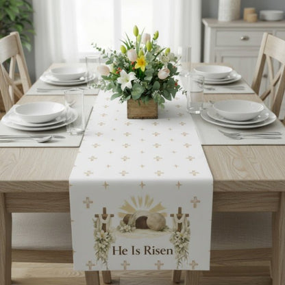Resurrection Radiance Table Runner (Cotton, Poly) - ZumBuys