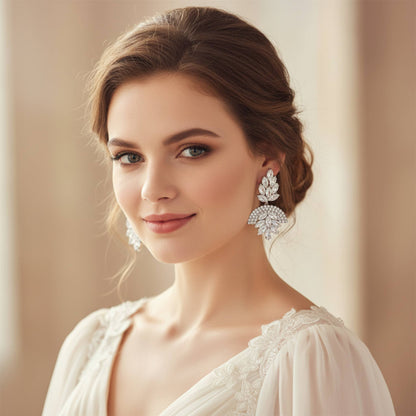 Rhinestone Party Earring - ZumBuys