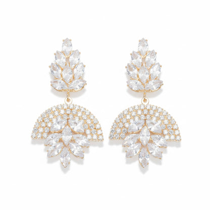 Rhinestone Party Earring - ZumBuys