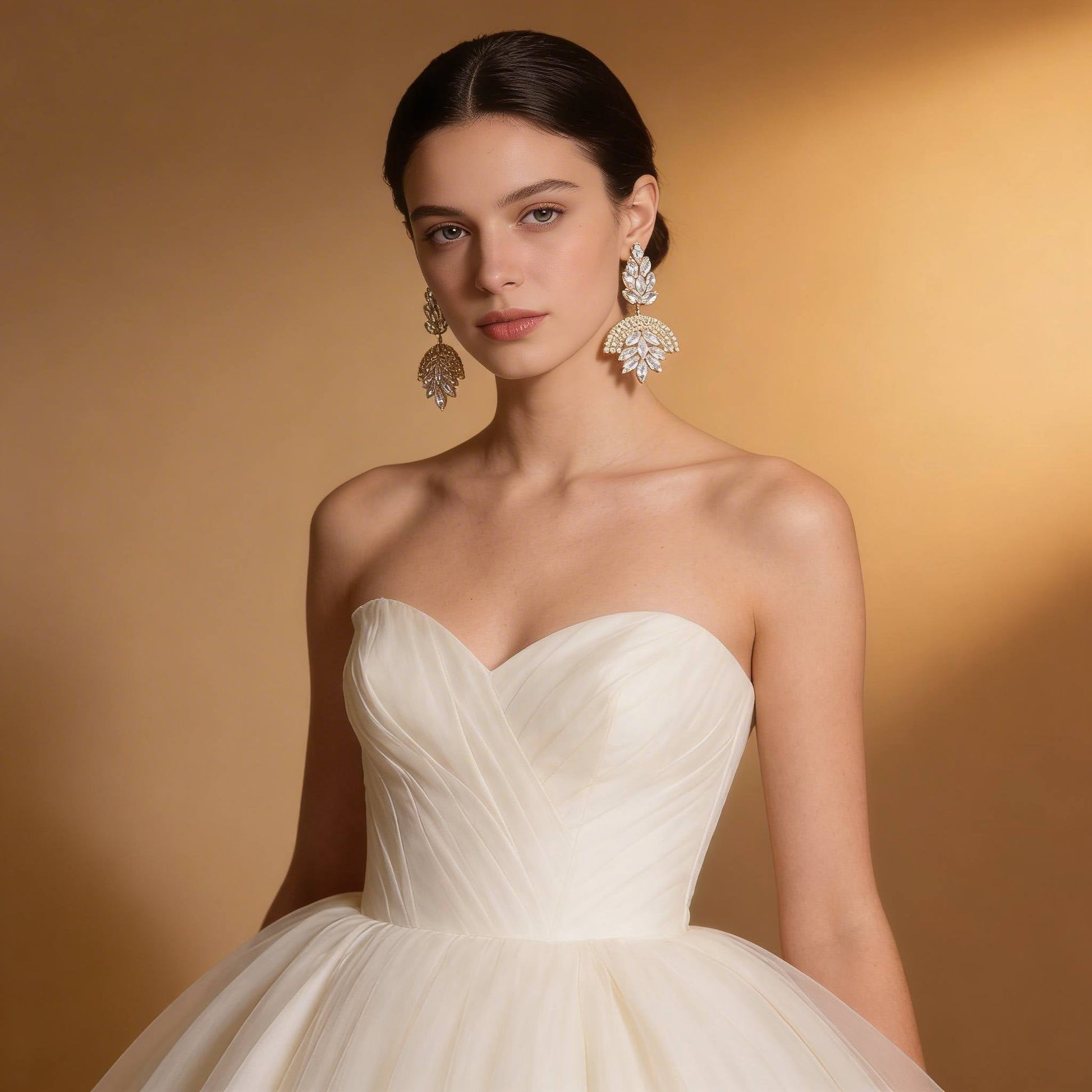 Rhinestone Party Earring - ZumBuys