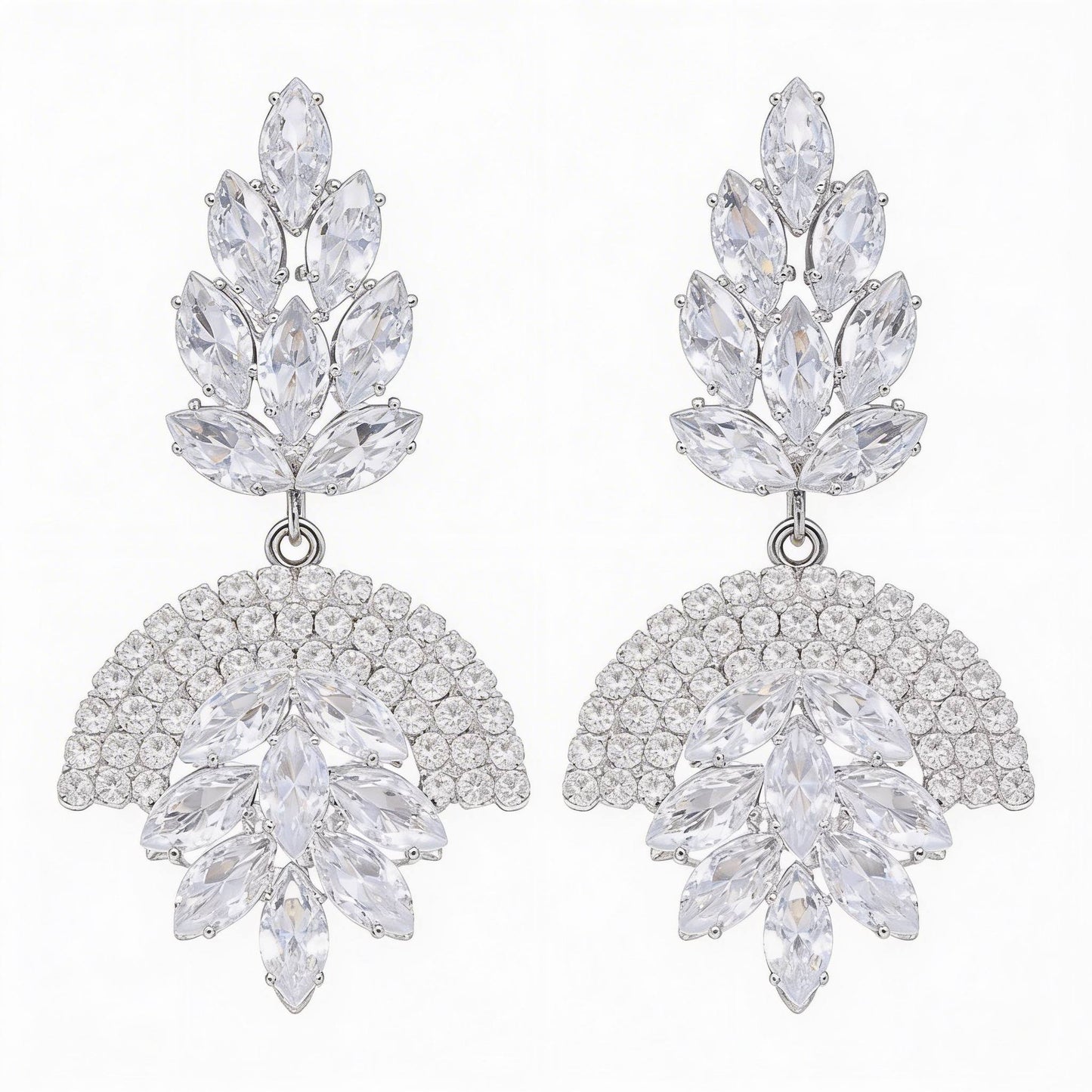 Rhinestone Party Earring - ZumBuys