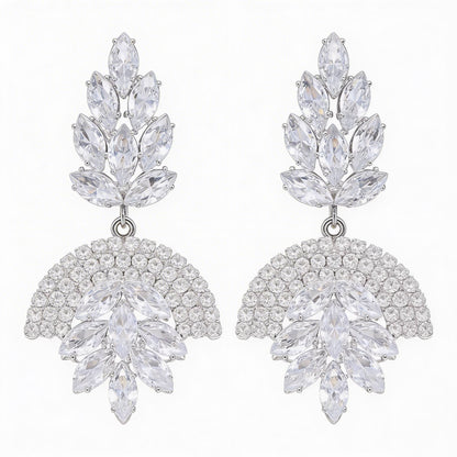 Rhinestone Party Earring - ZumBuys