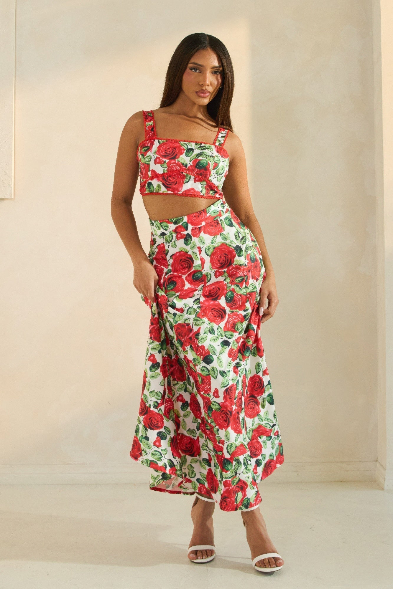 Rose Romance Two - piece Set - ZumBuys