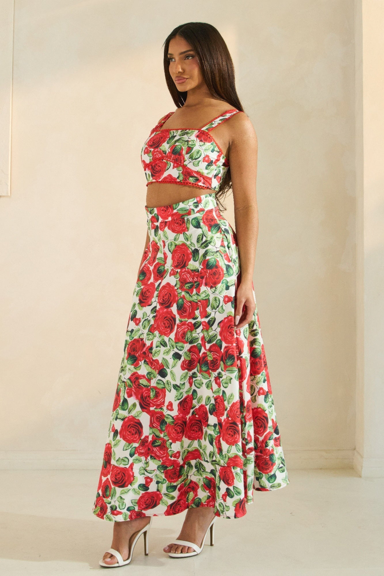 Rose Romance Two - piece Set - ZumBuys