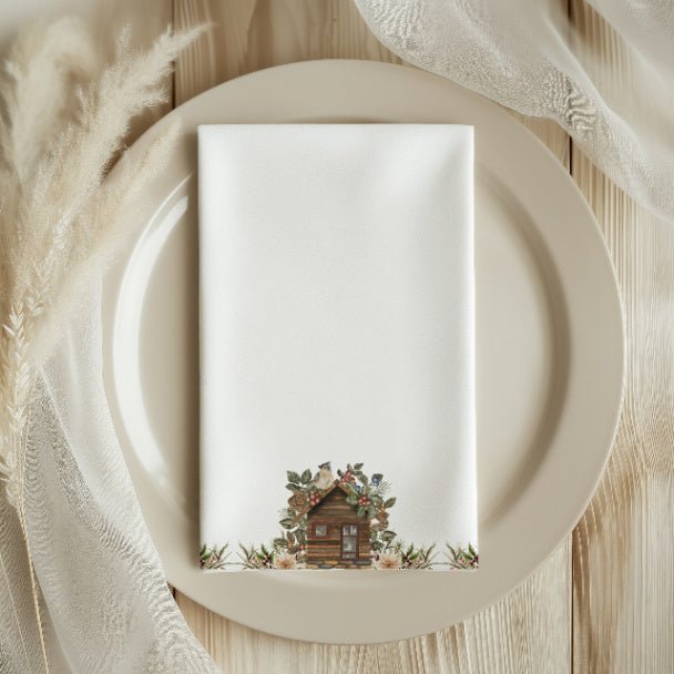 Rustic Haven Cloth Napkin Set of 4 - ZumBuys