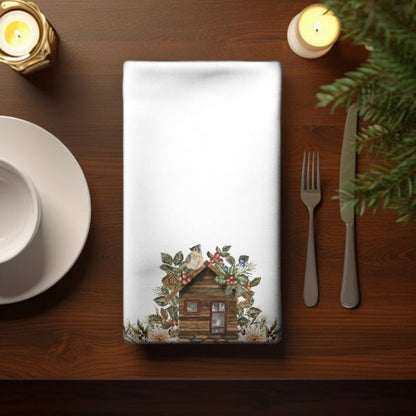 Rustic Haven Cloth Napkin Set of 4 - ZumBuys