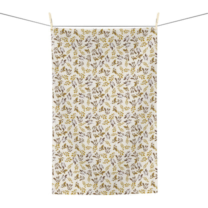 Rustic Leaves Dish Towel - ZumBuys