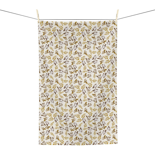 Rustic Leaves Dish Towel - ZumBuys