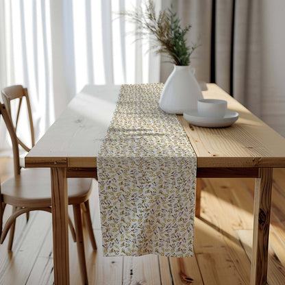 Rustic Leaves Table Runner (Cotton, Poly) - ZumBuys