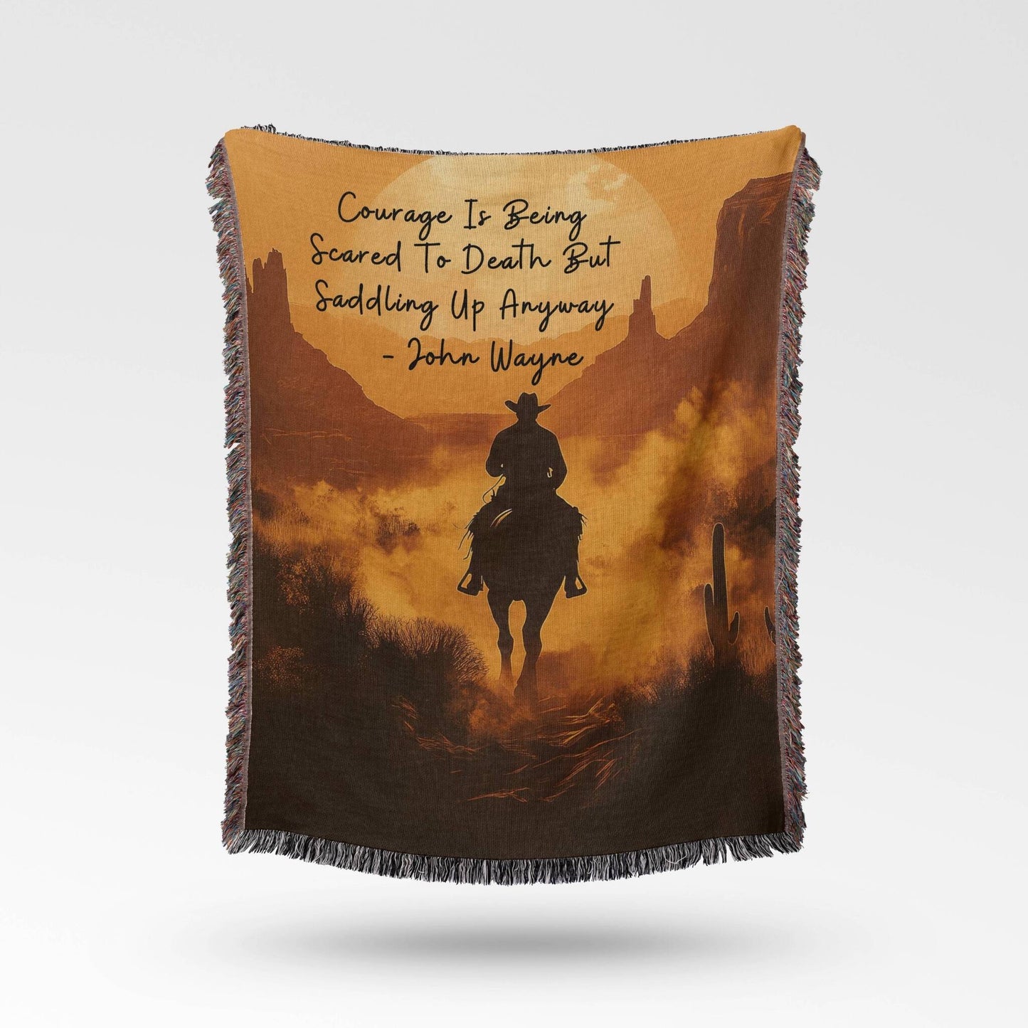 Saddle Up Woven Blanket - ZumBuys