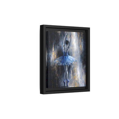 Sapphire Reverie Matte Canvas, Framed (Multi - color) - ZumBuys