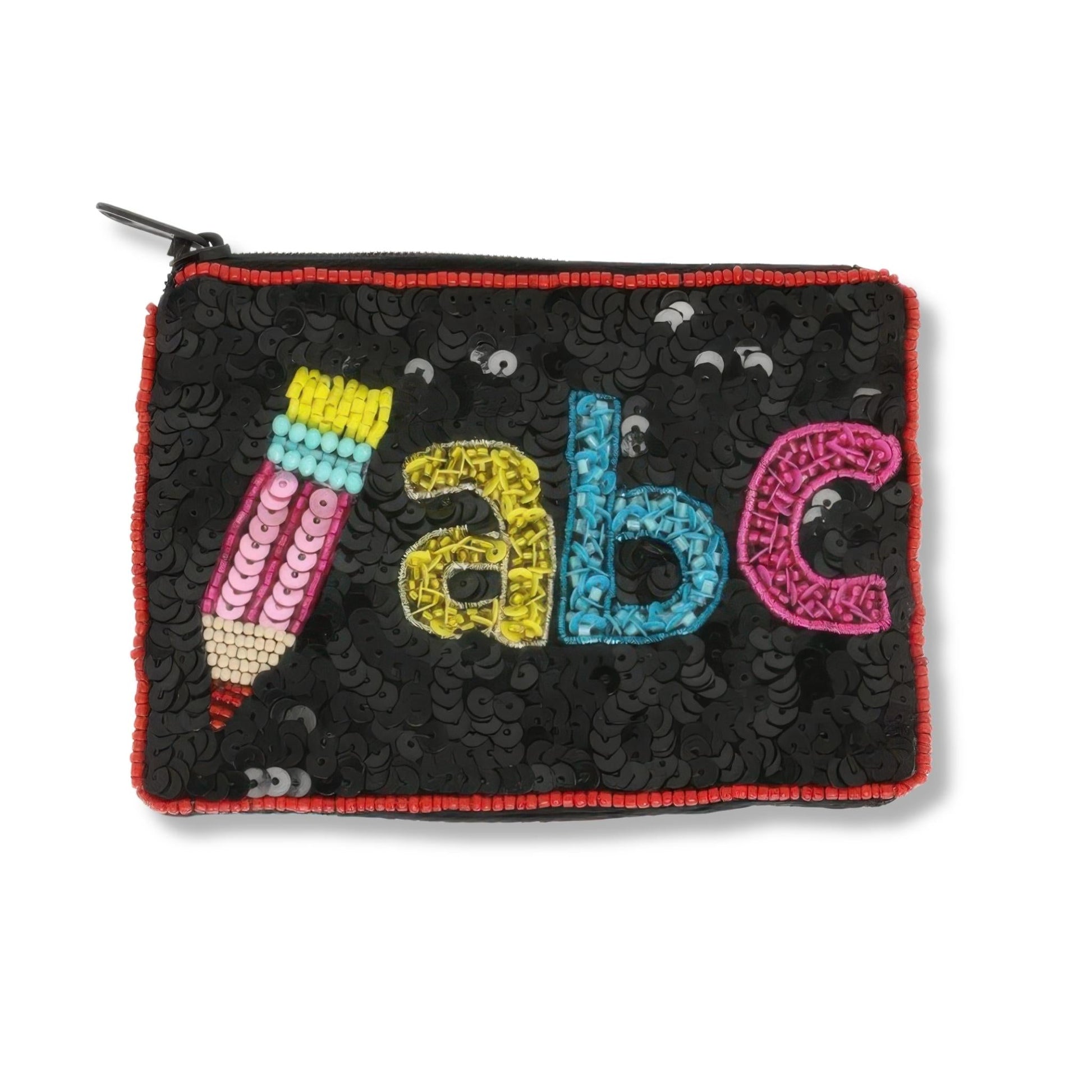 School Themed ABC Coin Bag - ZumBuys