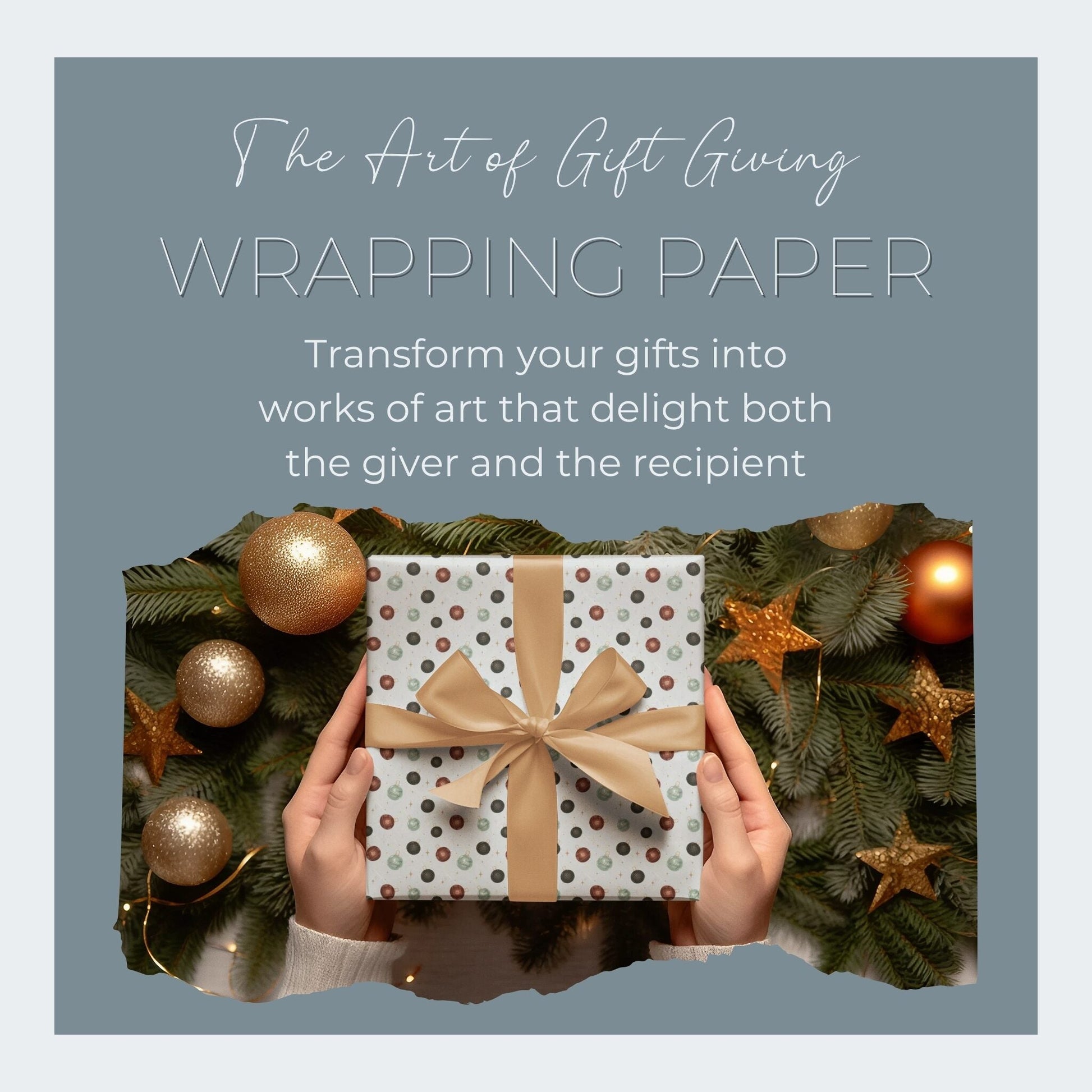 Seasonal Splendor Wrapping Paper - ZumBuys