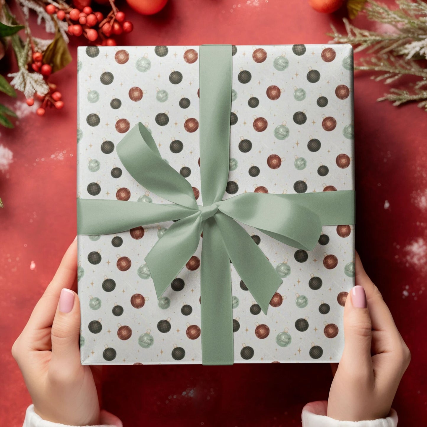 Seasonal Splendor Wrapping Paper - ZumBuys