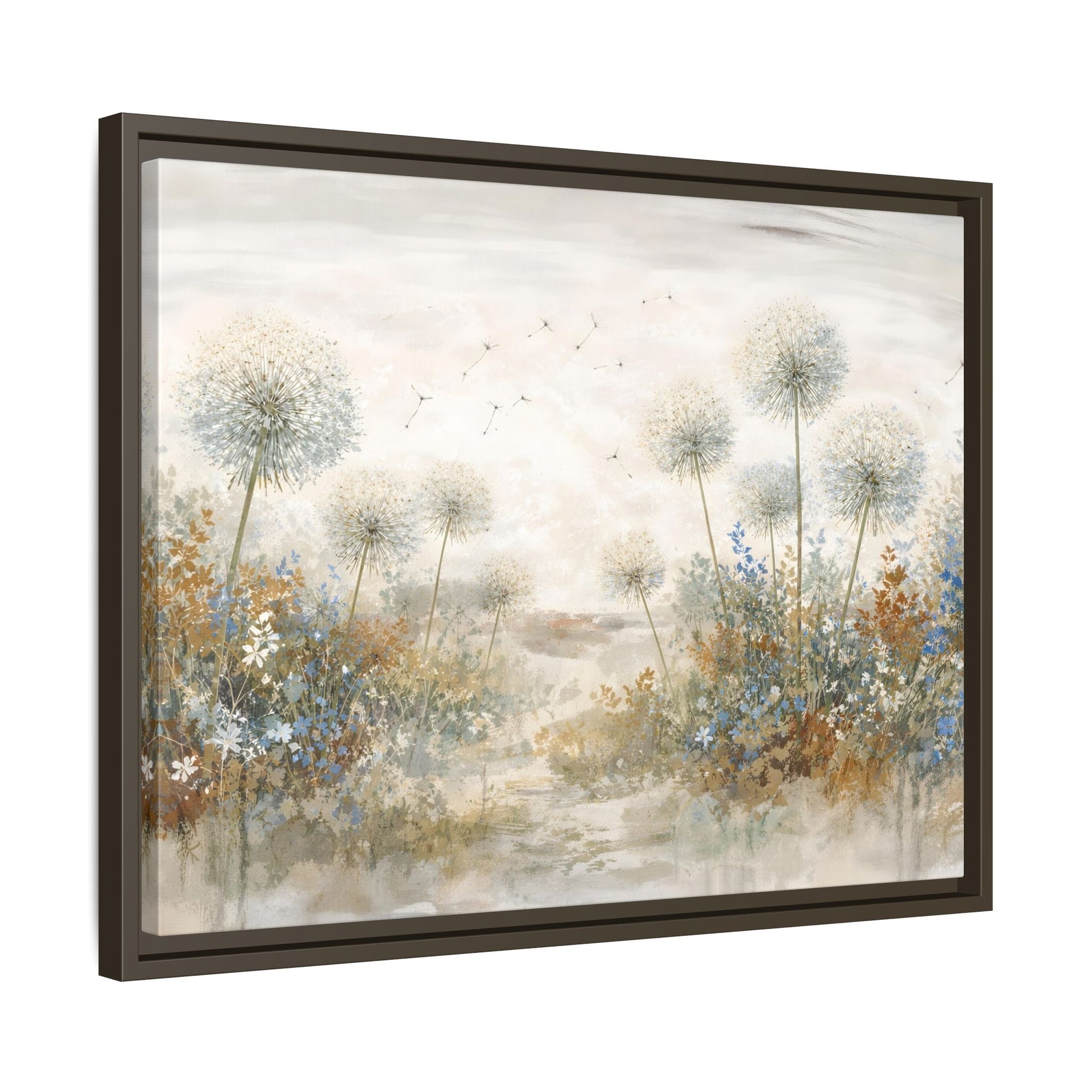 Seeds of Serenity Matte Canvas, Framed (Multi - color) - ZumBuys