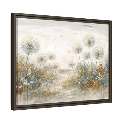 Seeds of Serenity Matte Canvas, Framed (Multi - color) - ZumBuys
