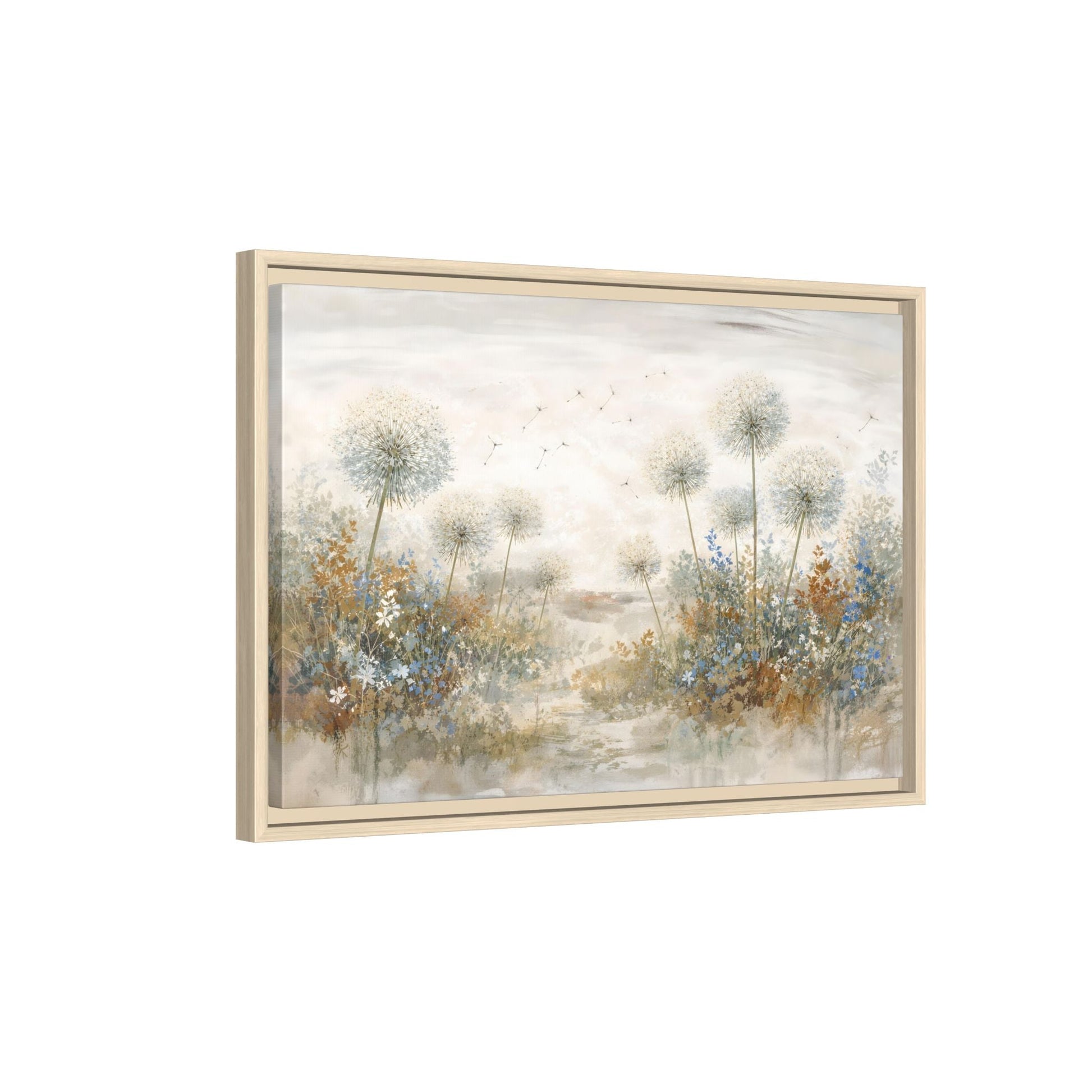 Seeds of Serenity Matte Canvas, Framed (Multi - color) - ZumBuys