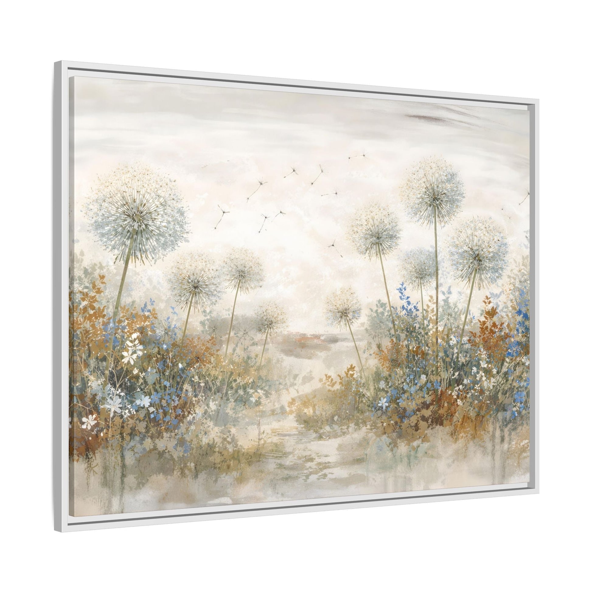 Seeds of Serenity Matte Canvas, Framed (Multi - color) - ZumBuys