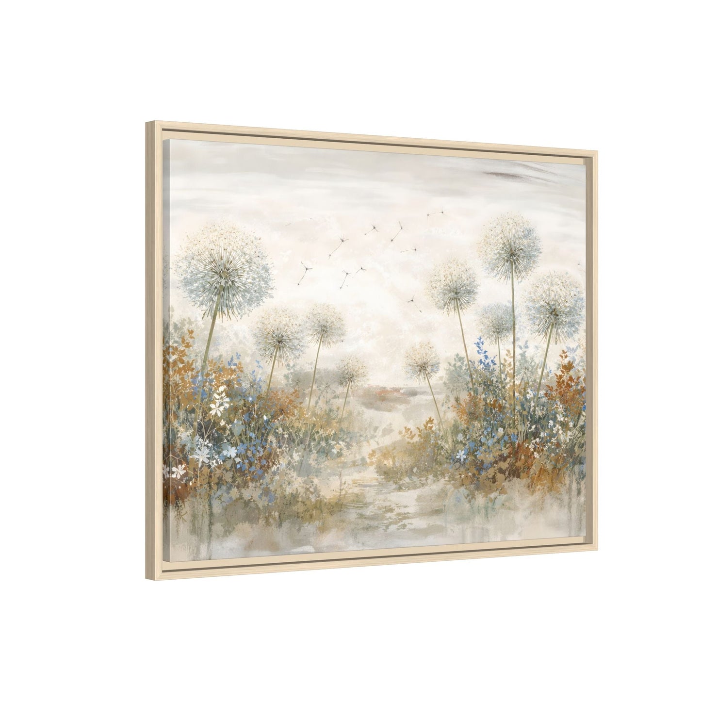 Seeds of Serenity Matte Canvas, Framed (Multi - color) - ZumBuys
