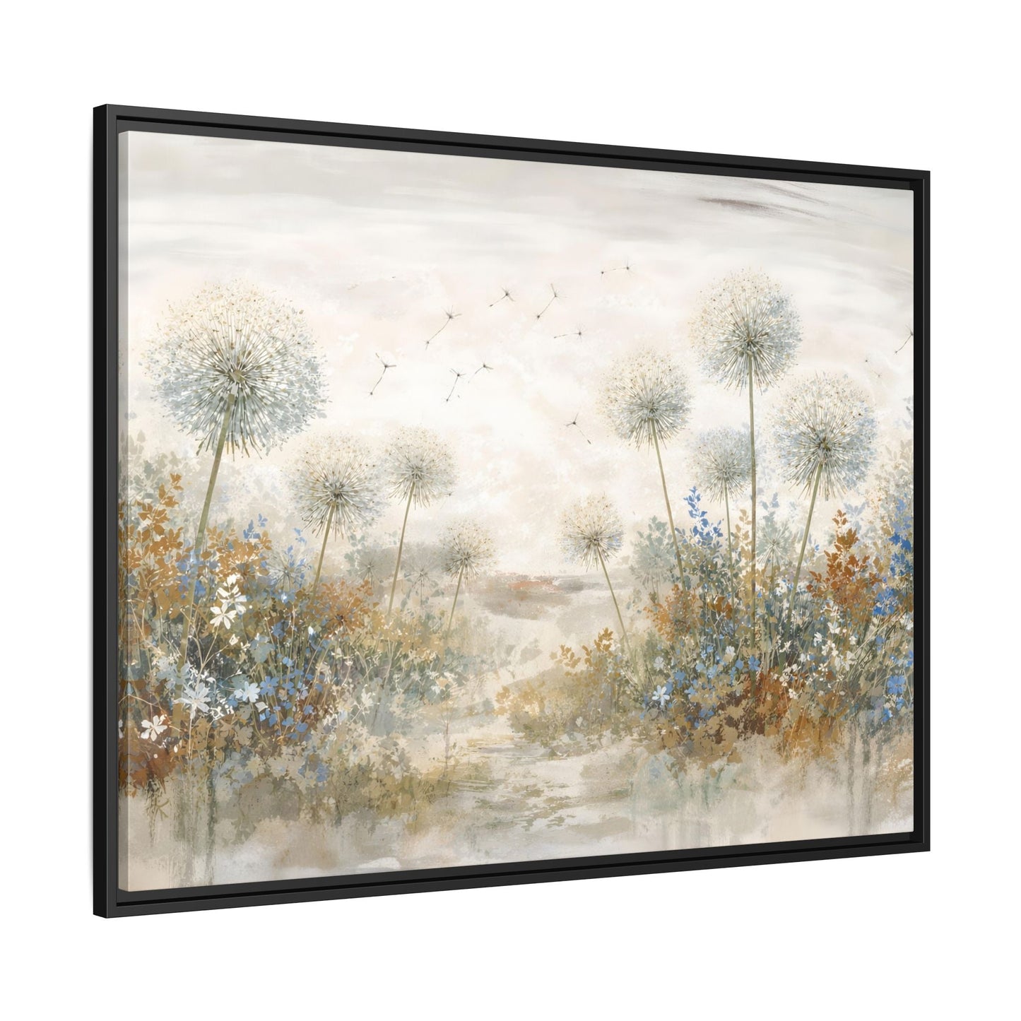 Seeds of Serenity Matte Canvas, Framed (Multi - color) - ZumBuys
