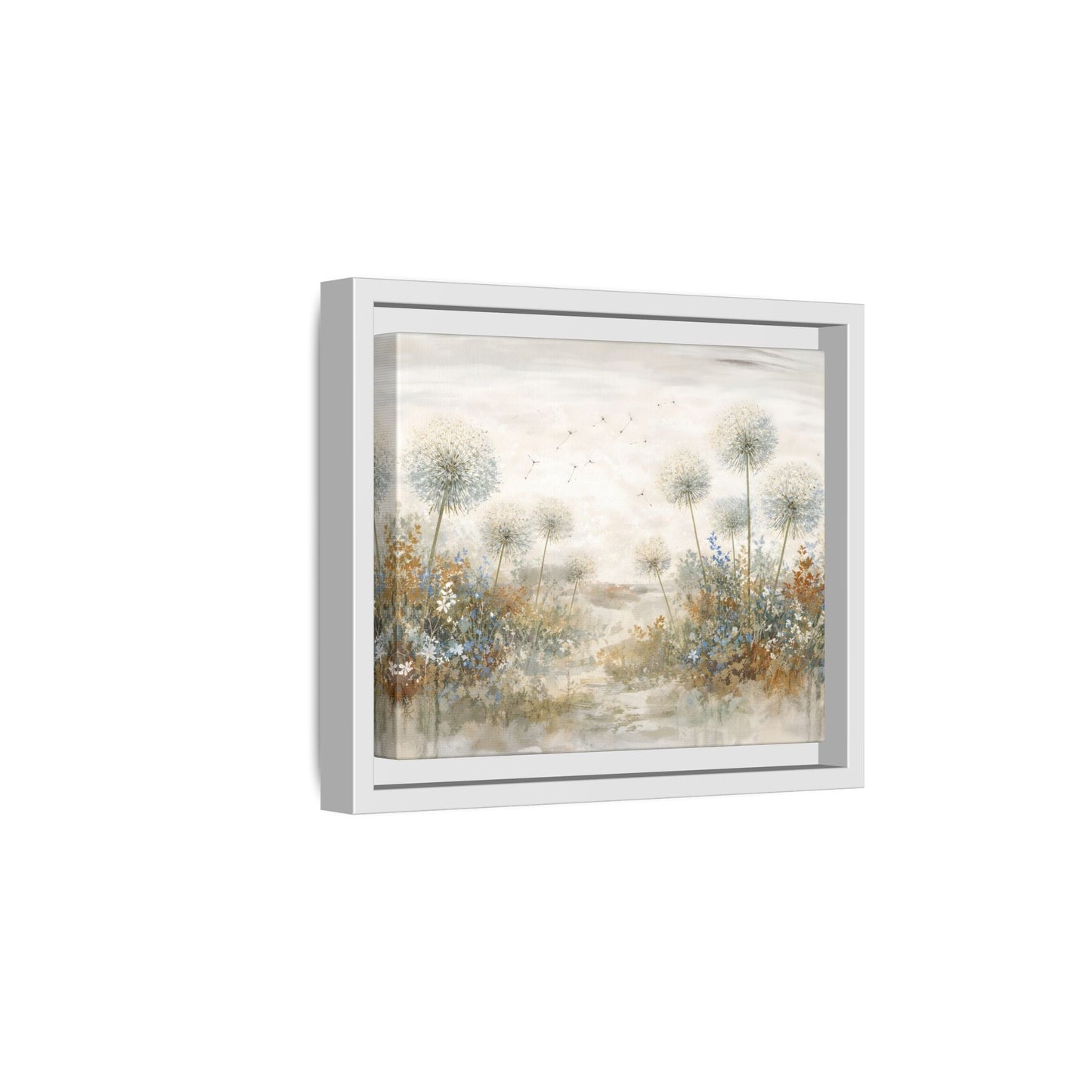Seeds of Serenity Matte Canvas, Framed (Multi - color) - ZumBuys