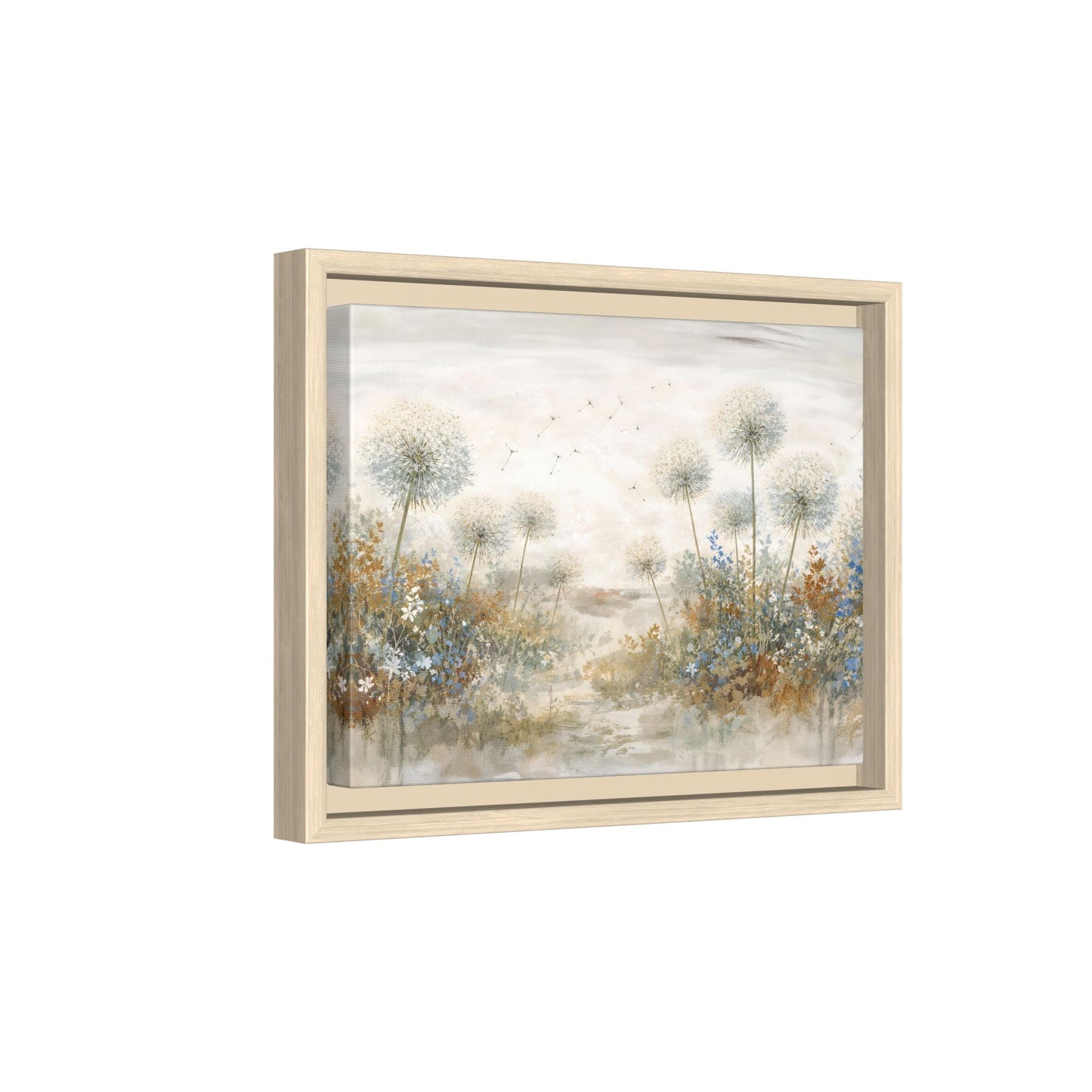 Seeds of Serenity Matte Canvas, Framed (Multi - color) - ZumBuys