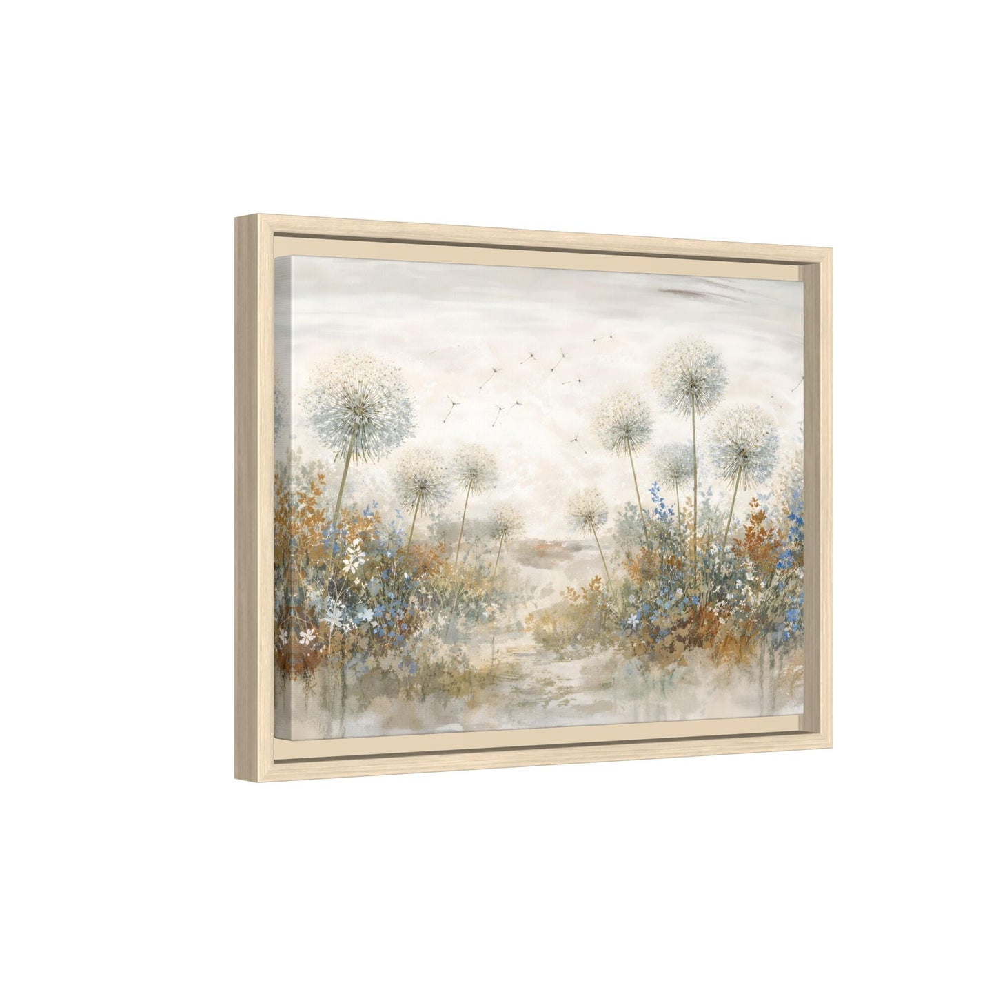 Seeds of Serenity Matte Canvas, Framed (Multi - color) - ZumBuys