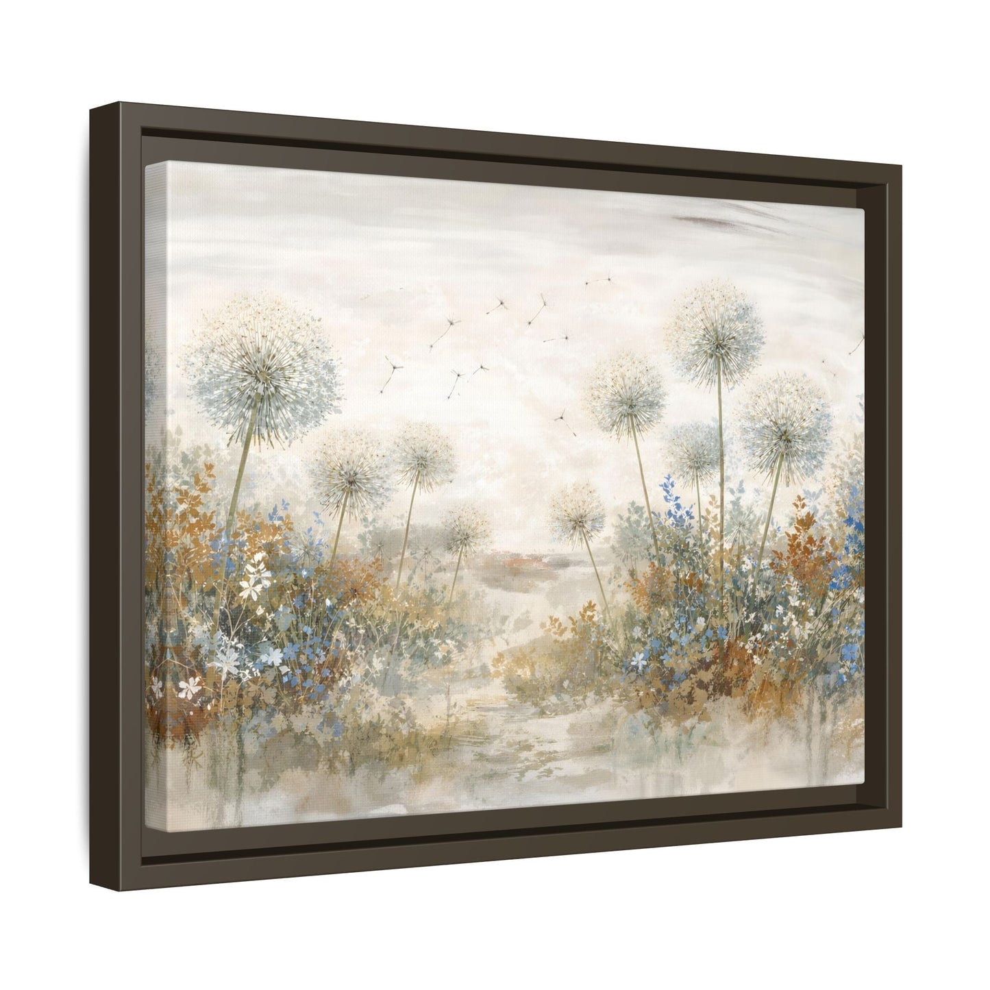 Seeds of Serenity Matte Canvas, Framed (Multi - color) - ZumBuys