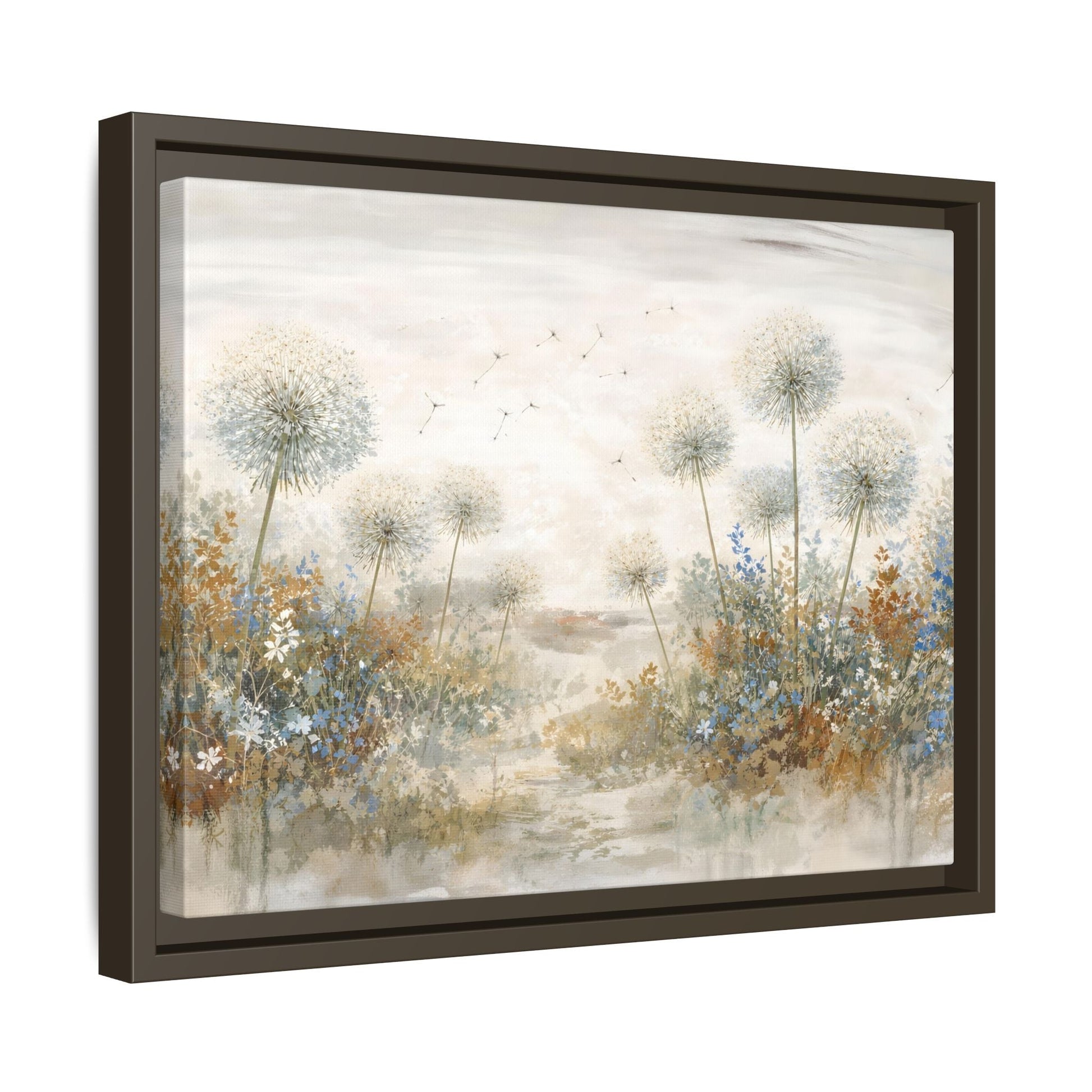 Seeds of Serenity Matte Canvas, Framed (Multi - color) - ZumBuys