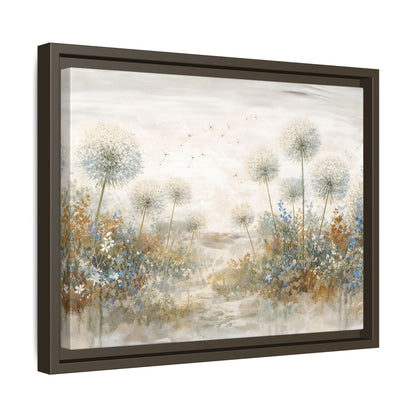 Seeds of Serenity Matte Canvas, Framed (Multi - color) - ZumBuys