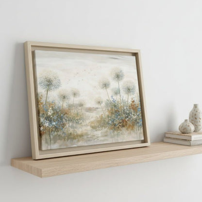 Seeds of Serenity Matte Canvas, Framed (Multi - color) - ZumBuys