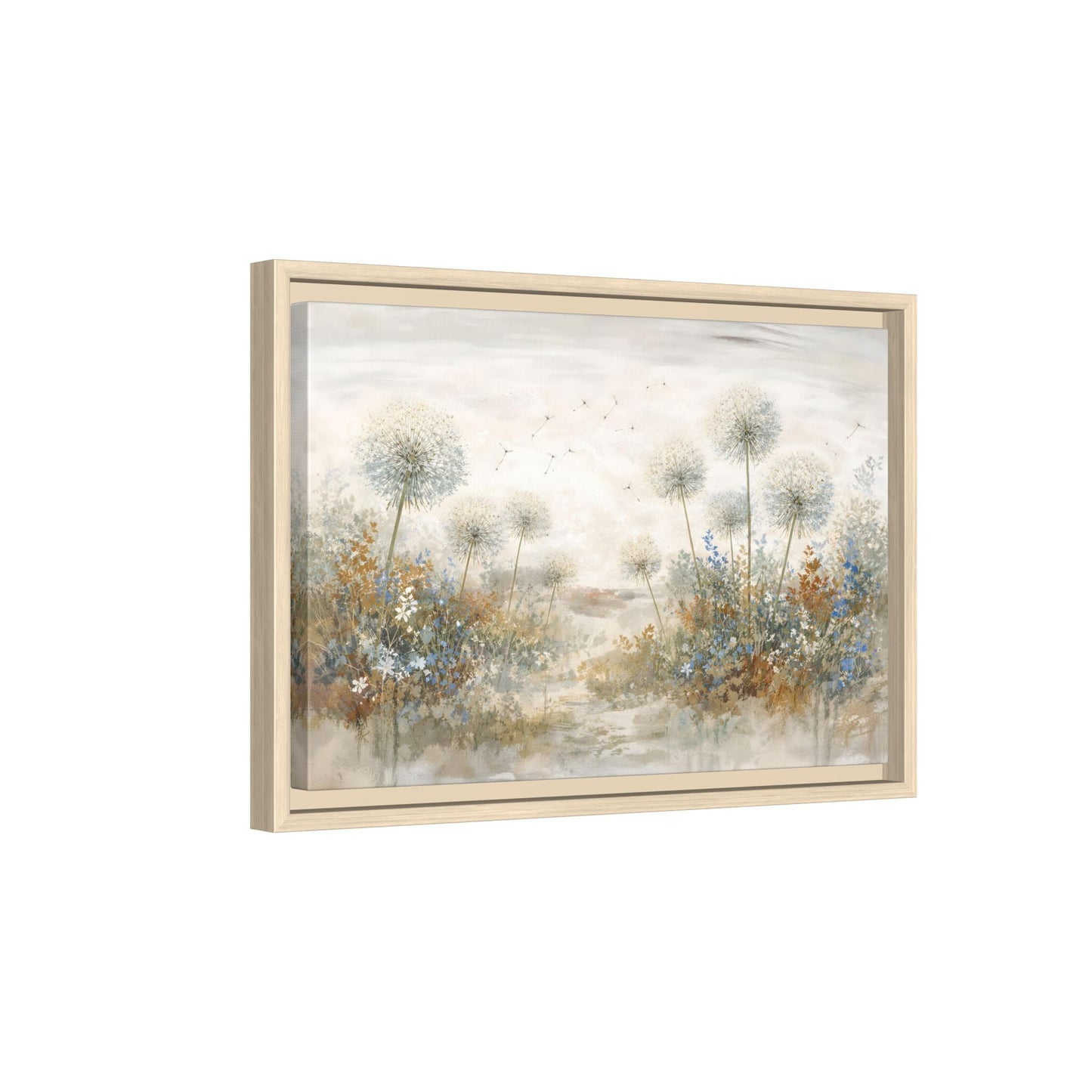 Seeds of Serenity Matte Canvas, Framed (Multi - color) - ZumBuys