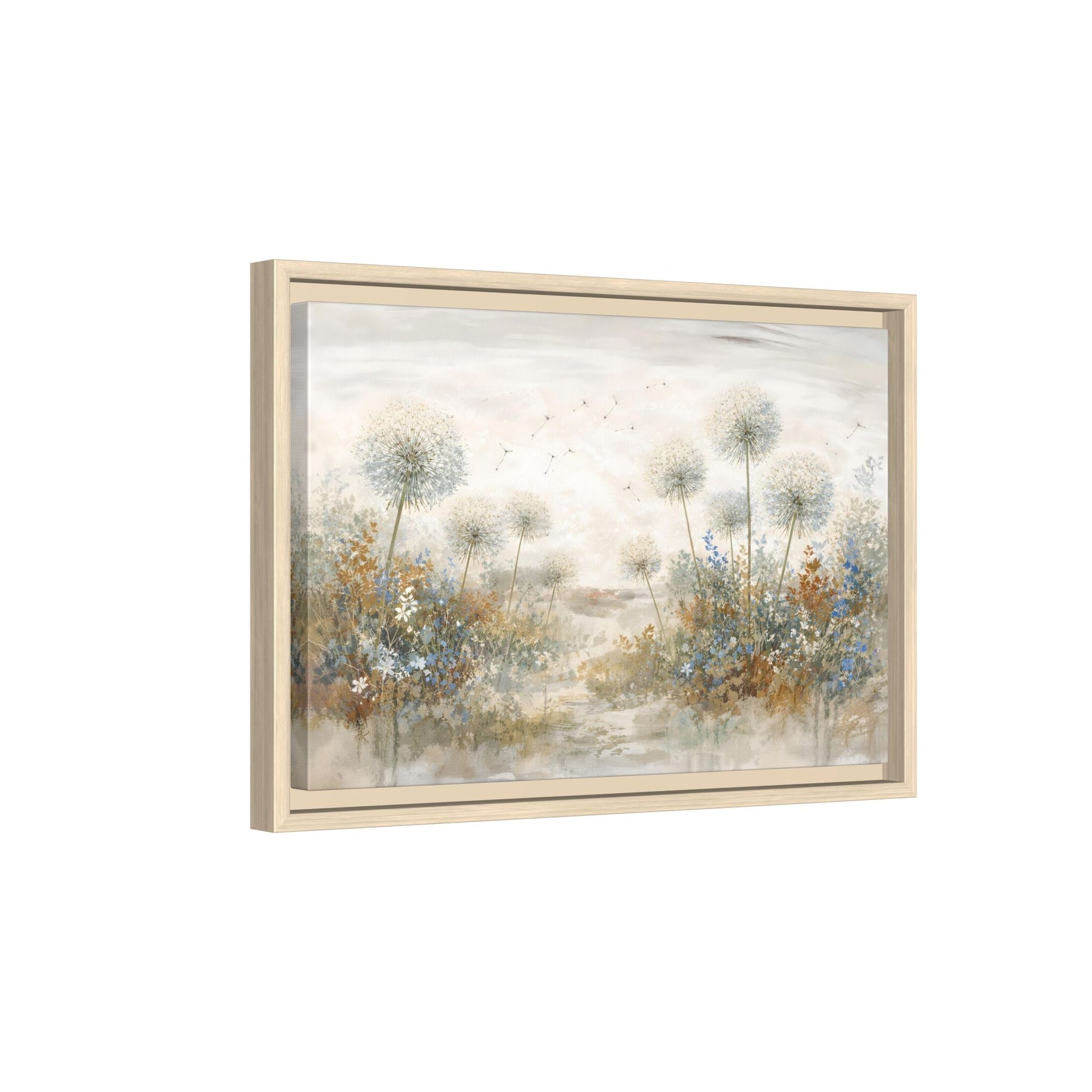 Seeds of Serenity Matte Canvas, Framed (Multi - color) - ZumBuys
