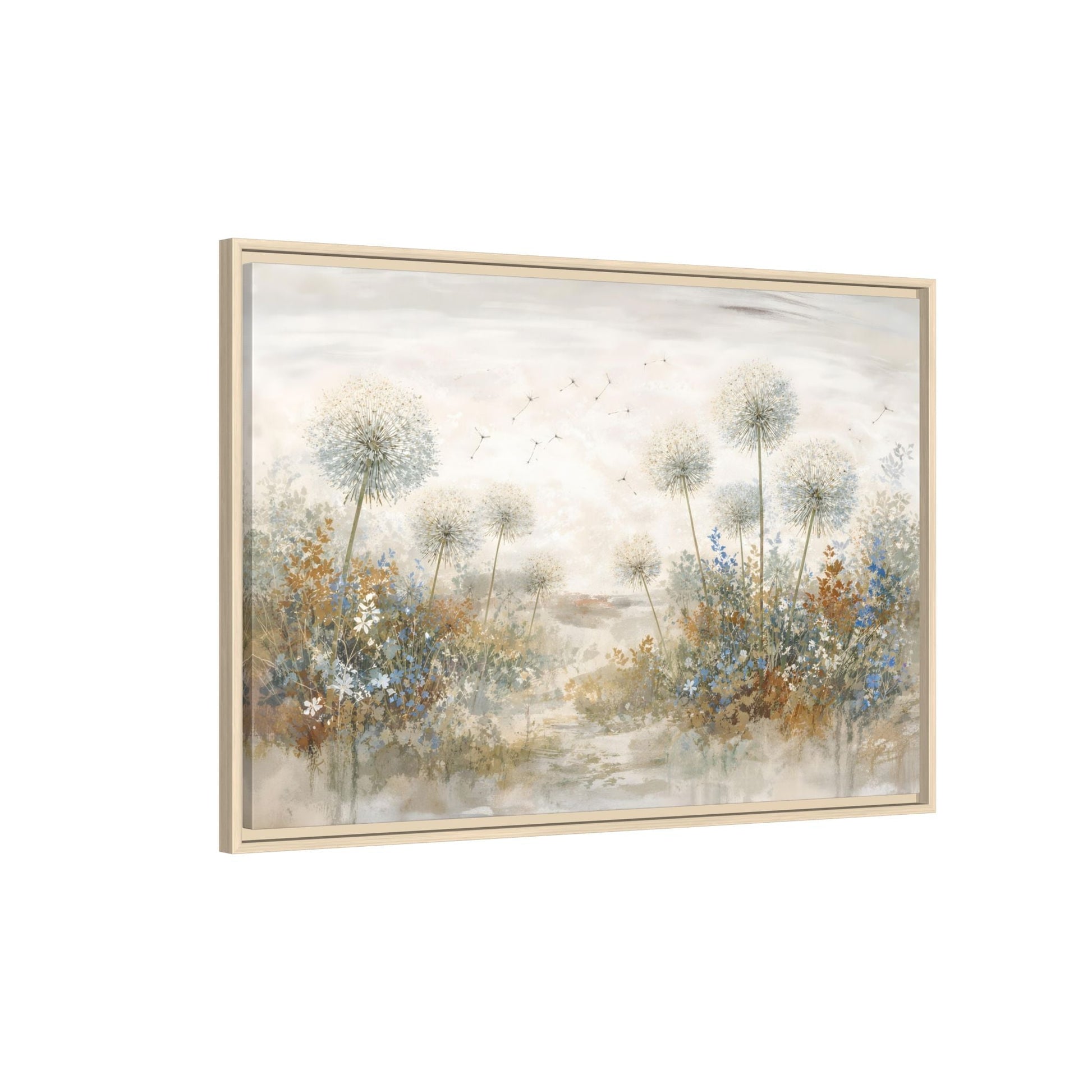 Seeds of Serenity Matte Canvas, Framed (Multi - color) - ZumBuys