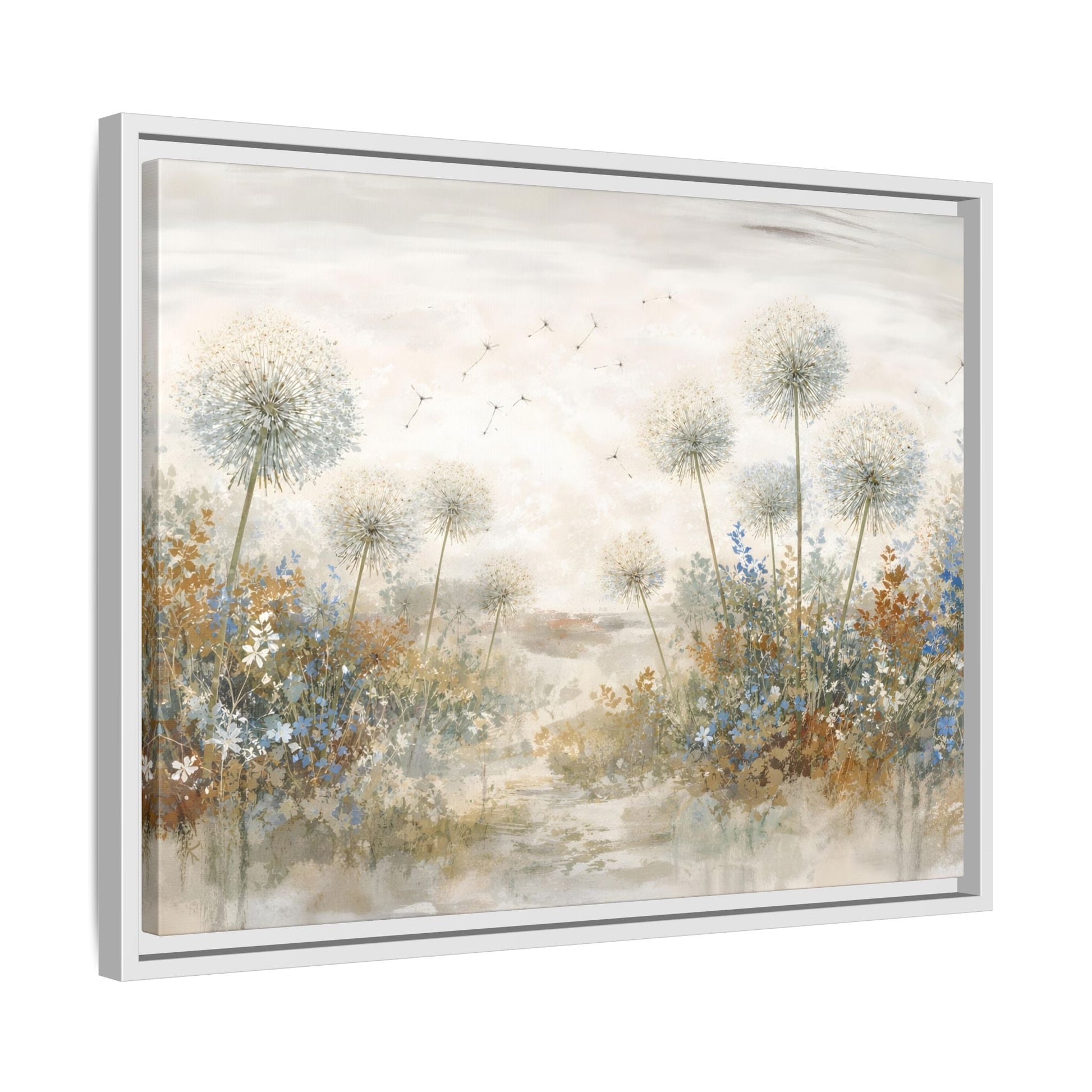 Seeds of Serenity Matte Canvas, Framed (Multi - color) - ZumBuys