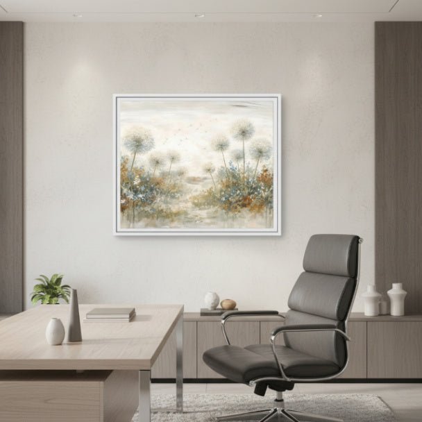 Seeds of Serenity Matte Canvas, Framed (Multi - color) - ZumBuys