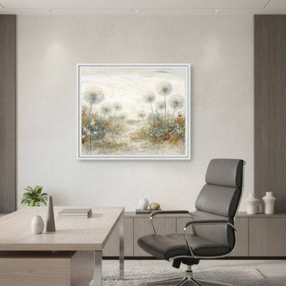 Seeds of Serenity Matte Canvas, Framed (Multi - color) - ZumBuys