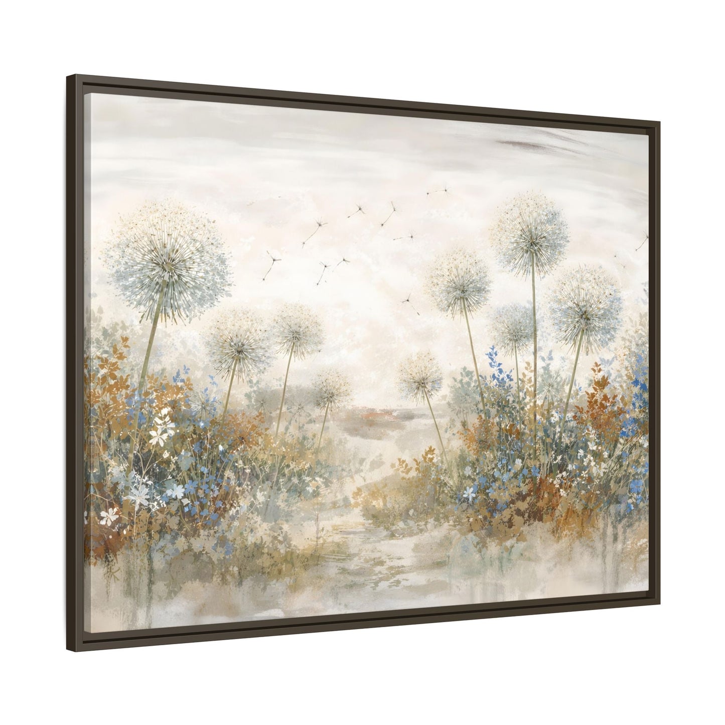 Seeds of Serenity Matte Canvas, Framed (Multi - color) - ZumBuys
