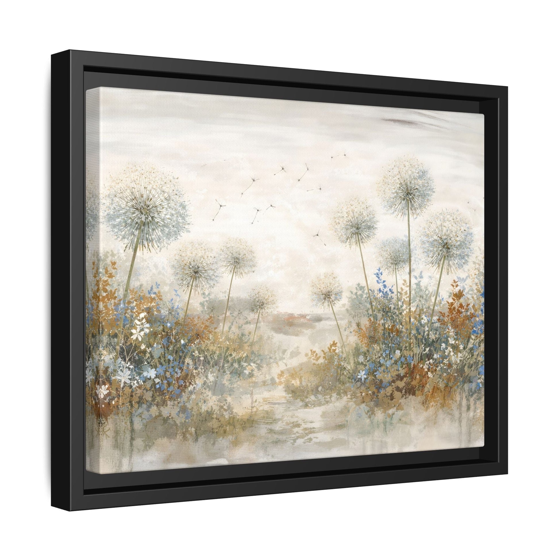 Seeds of Serenity Matte Canvas, Framed (Multi - color) - ZumBuys