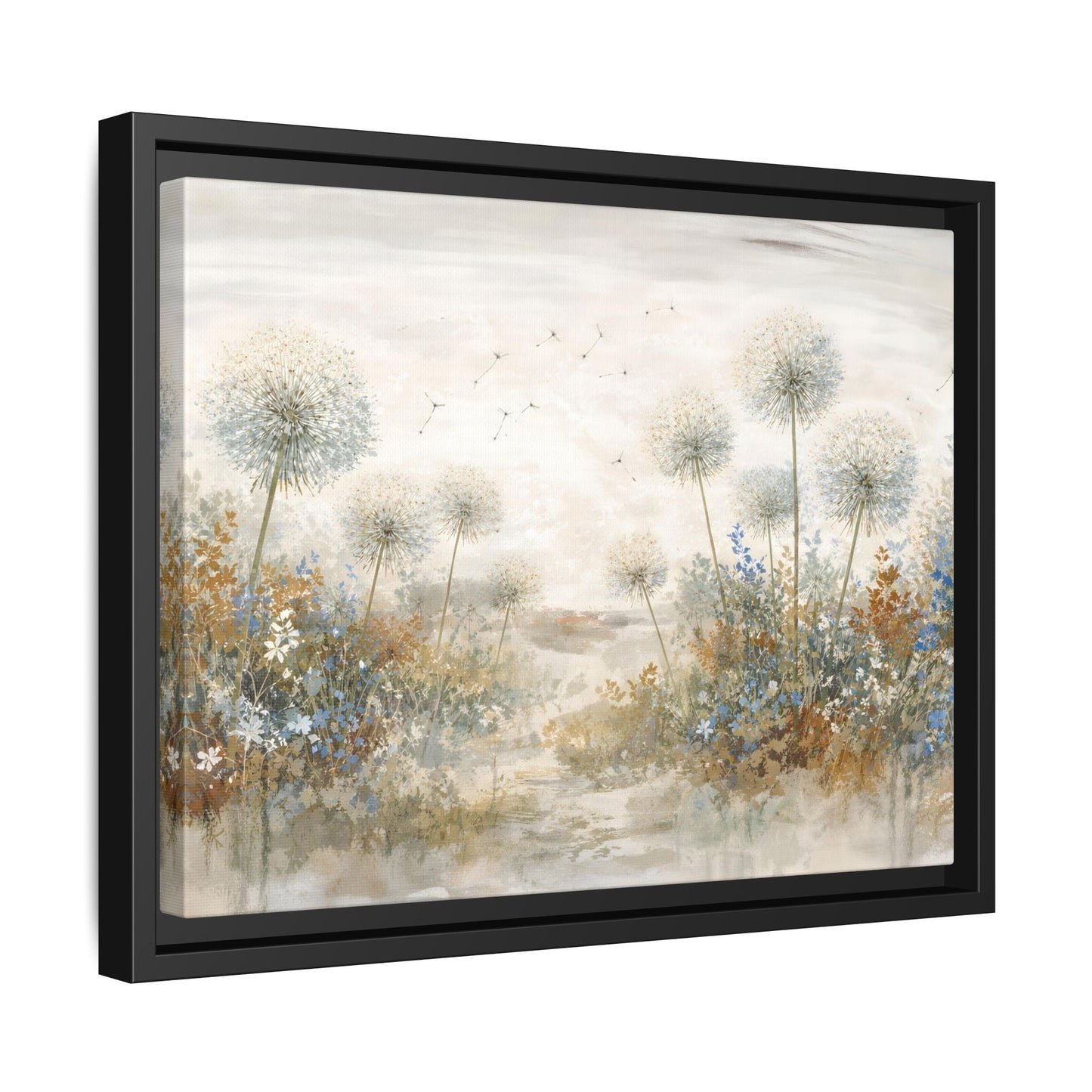 Seeds of Serenity Matte Canvas, Framed (Multi - color) - ZumBuys
